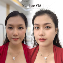 Khách Hàng Phun Xăm Tại Madam Hồ 